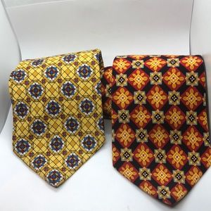 Andrew Scott Silk Square Design Ties